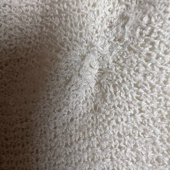 En Saison CeCe Sleeveless Knit Striped Hem Mixed Media Crewneck Top Size Large - Picture 14 of 14